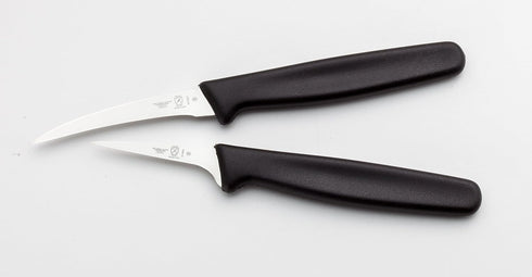 Mercer Culinary Thai Fruit Carving Knife Set - 2 Inch & 2.5 Inch with Black Handles