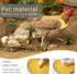NeoBusy 3 Pack Chicken Saddle for Hens, Waterproof PVC Chicken Apron with Reflective Strips, Breathable Polyester