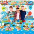 Generic 16 Set Chugga Chugga Two Two Party Decorations, Guests Train Party Tableware Decorations Including