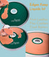 2 Fruit Leather Silicone Dehydrator Sheets with Edges for Nesco Round Dehydrators, Non-Toxic and Reusable