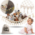 Hammock 100% Abby Baby Extra Large Stuffed Animal with LED Lights Natural Cotton Macrame Toy Storage Net for Plushies