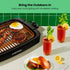 Chefman Smokeless Indoor Electric Grill, Extra Large Nonstick Table Top Grill with Adjustable Temperature Control