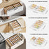 Spice Drawer Organizer, 4 Tier Clear Acrylic Expandable from 13" to 26", Kitchen Drawer Spice Rack Tray