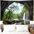 FENDROM Green Misty Forest Tapestry Wall Hanging Nature Landscape Tapestry for Bedroom Living Room Decor