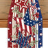 4th of July Table Runner, America Patriotic Memorial Day Table Runner Decorations,