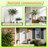 EXCELFU Outdoor,12-21 6" 10" Top-1pack Adjustable Plant Risers for Inside Pots,Planter Inserts for Large Pots and Tall