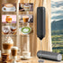 BONACHEF Rechargeable Milk Frother Handheld with Cover Electric Handheld Foam Maker Portable Drink Mixers