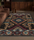 4x6,Machine YIHOUSE Rustic Cabin Area Rug Washable Lodge Bear Rug,Non-Slip Low Pile Print Pattern Western Aztec Rug