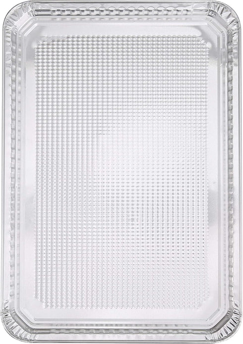 Glad Disposable Bakeware Aluminum Cookie Sheets for Baking & Roasting, 12 Count, 16" x 11"