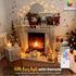33ft 100LEDs 20 Fairy Lights USB Plug in with Remote, Warm White Color Changing Light Twinkle Firefly String Lights