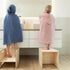 Ehrenkind 1-5 4-Layer 1-3 Organic Muslin Bath Poncho Children Years, Soft and Soft Muslin Fabric, Bath Poncho Children
