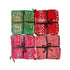 Set of 2 Quilted Pot Holders - 100% Cotton Heat Resistant Oven Pads, Reversible Hot Pads with Hanging Tab.