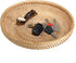 Hipiwe Round Key Basket Bowl for Entryway Table, 11.8" Large Rattan Tray Decorative