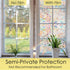 STATINT Stained Glass Window Privacy Film, UV Blocking Clings, Rainbow Static Cling Vinyl Stickers for Home Door