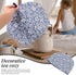 Operitacx Tea Cozy, Anti-Scald Cotton Vintage Floral Insulated Teapot Cover for Home Kitchen Hotel Restaurant
