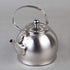 Creative Home Royal Tea 1.0 Quart Stainless Steel Stovetop Tea Kettle with Removable Infuser Basket Folding Handle Capsulated Bottom for Even Heat Distribution, Brushed Finish by Creative Home