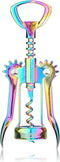 Blush Winged Corkscrew, Iridescent Bottle Opener, Rainbow Wine Gift Accessory, Mirage, Set of 1