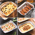50 Pack 1Lb Mini Loaf Pans, Heavy Duty Disposable Aluminum Foil Bread Tins, Oven Safe Standard Size - 6" X 3.5"