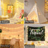 20 10 ANJAYLIA LED Star String Lights FT Fairy Christmas Lights Battery Operated for Indoor & Outdoor, Party, Wedding