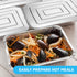 MontoPack Half Size Aluminum Foil Pans, 9x13 Tins for Cooking, Baking & Catering | Heavy Duty Disposable Cookware (20