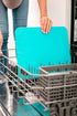 Dexas Heavy Duty Cutting Board Grippmat - Flexible Cutting Boards Set of 4, Non Slip Plastic Board Cutting Mat (11.5 by