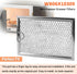 WB06X10309 Microwave Grease Filters Compatible with G.E Microwave Oven, Replace Filters WB06X10654 (4 PACK)
