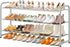 MISSLO Long 3 Tier Shoe Rack for Closet Shoe Organizer Storage Stackable