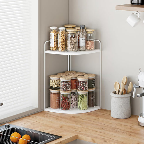 Counter Organizer,Countertop Caddy,Counter Counter,Corner Forest Angle Bathroom Organizer,Vanity Organizers,Bathroom