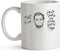 YouNique Designs Four Score and Seven Years Ago Coffee Mug, 11 Ounces, History Teacher Gifts, Abraham Lincoln