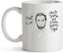 YouNique Designs Four Score and Seven Years Ago Coffee Mug, 11 Ounces, History Teacher Gifts, Abraham Lincoln