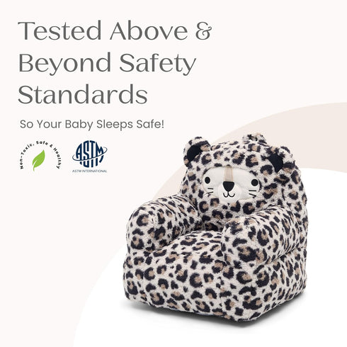 Cozee Delta Children Buddy Chair, Leopard