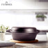 Cuisinel Cast Iron Skillet + Lid, 2-In-1 Multi Cooker, 3-Qt Dutch Oven, Pre-Seasoned Oven Cookware