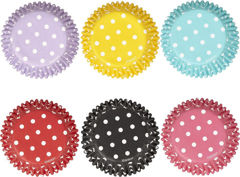 Wilton Standard Cupcake Liner Baking Cups, 300 Count, Polka Dots