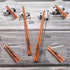 Cute Panda Chopsticks and Rest Gift Set, Reusable Wooden Chopsticks with Ceramic Holder for Wedding Presents