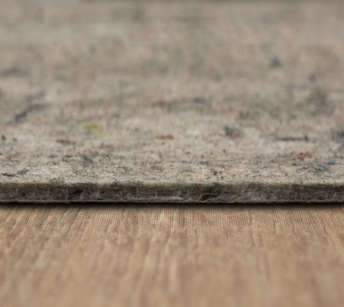 Mohawk Home 4' x 6' Non Slip Rug Pad Gripper, 1/4 Thick Dual Surface Felt + Rubber Gripper - Safe for All Floors