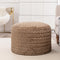 Asuprui 20x14 Inch Unstuffed Ottoman Pouf Cover Lightweight Foot Rest, Floor Bean