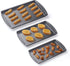 Nifty Cookie & Baking Sheets Set of 3, Non-Stick Coated Steel, Dishwasher Safe, Oven Safe