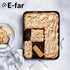 E-far 9 x 13 Inch Baking Pan, Nonstick Stainless Steel Rectangle Cake Pan for Baking Brownies, Casseroles, Lasagna