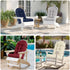 Cushion,44 Inches Adirondack Chair Waterproof High Back Outdoor Chair Cushions with Non-Slip Bottom,High Back Patio