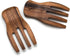 Lipper International Acacia Salad Hands, 3.75" x 7" x 1.88", One Pair