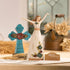 Pavilion Gift Company Simple Spirits 41007 Figurine, 7-1/2-Inch, White, Green, Tan