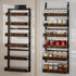 6 Tier Over The Door Pantry Orangizer 2 IN 1 Wall Mounted