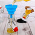 INFTYLE Swing Top Glass Bottles Set of 30, 2oz Mini Bottles with Lids for Homemade Drinks and Crafts