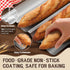 Baguette Bread Pan, Premium Nonstick Perforated Baking Tray for 4 Loaves of French Bread, Crisp Golden-Brown Crust