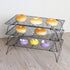 Cooling Rack - 3-Tier Stainless Steel Stackable Baking Racks for Roasting, Grilling, Collapsible & Heavy Duty