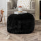 Asuprui Pouf Ottoman Floor Pouf Cover Ottoman Foot Rest NO Filler 20x20x12