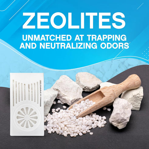 NonScents Refrigerator Deodorizer - Long-Lasting Odor Eliminator for Fridge & Freezer, Unscented
