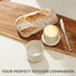 Countertop Beautiful Ceramic Butter Crock For Kitchen Premium Container with Water Seal is Perfect to Keep Your Butter