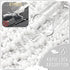 Yimobra Long Bathroom Rugs Non Slip Washable 44x24 Inch - Ultra Soft Absorbent Chenille Bath Mat for Tub Shower, White