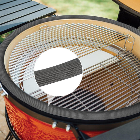 Onlyfire Chef 180" Onlyfire Wire Mesh Gasket Kit Fit for Kamado Joe Big Joe, High Temp Fiberglass Big Green Egg Gasket